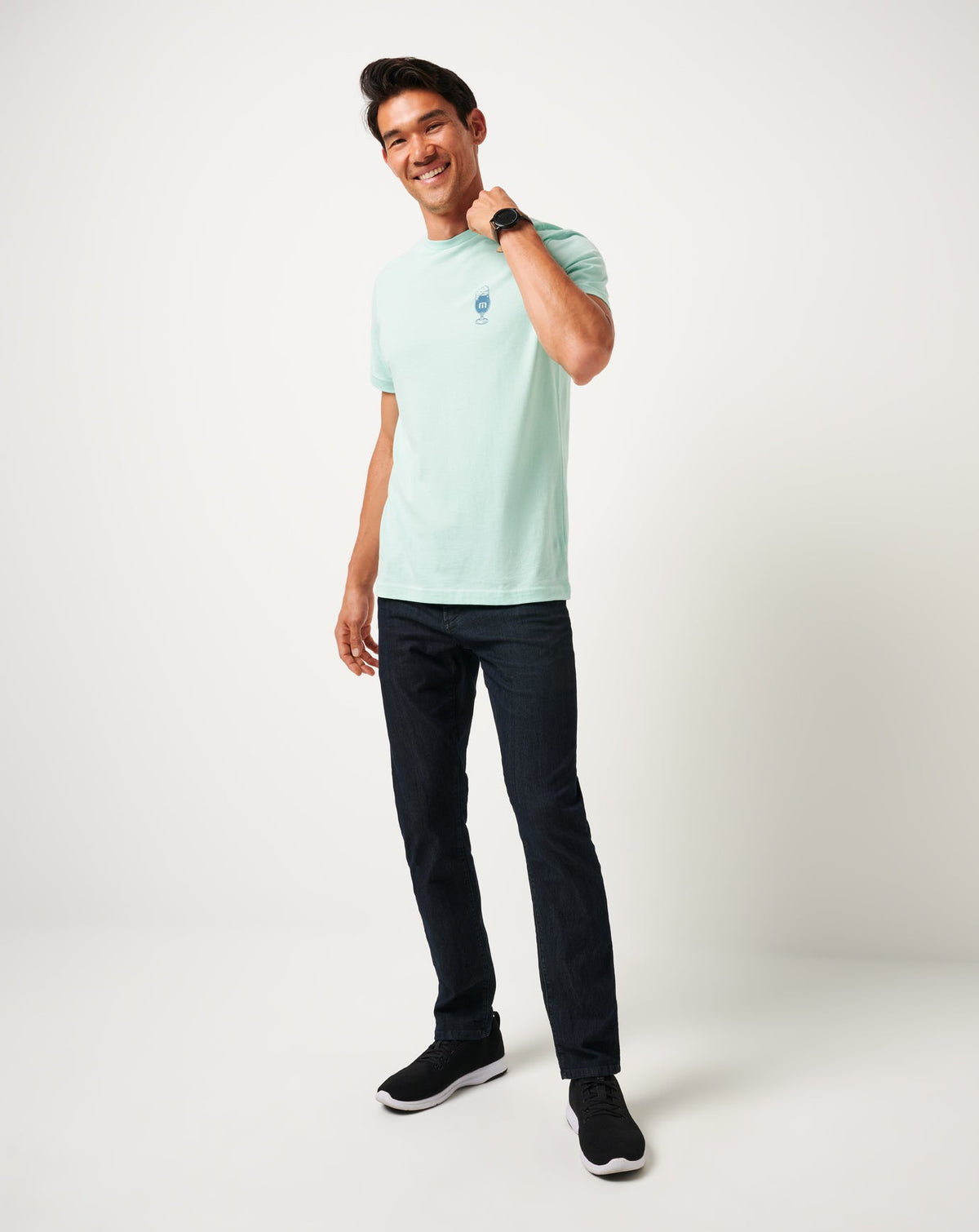 Bar Break Tee Eggshell Blue | Travis Mathew Special Offer