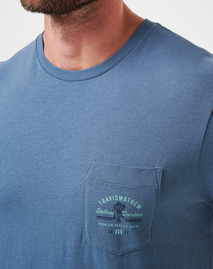 Chianti Tee Bering Sea | Travis Mathew Featured