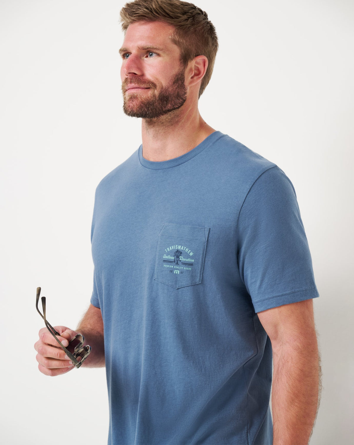 Chianti Tee Bering Sea | Travis Mathew Featured