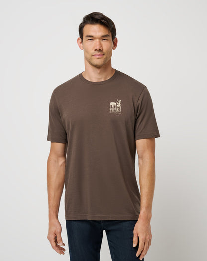 Tasting Room Tee Chocolate | Travis Mathew Special Offer