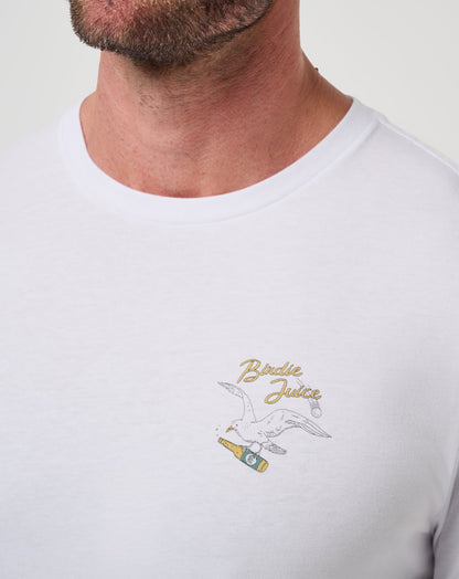 Drink Ticket Tee White | Travis Mathew Featured