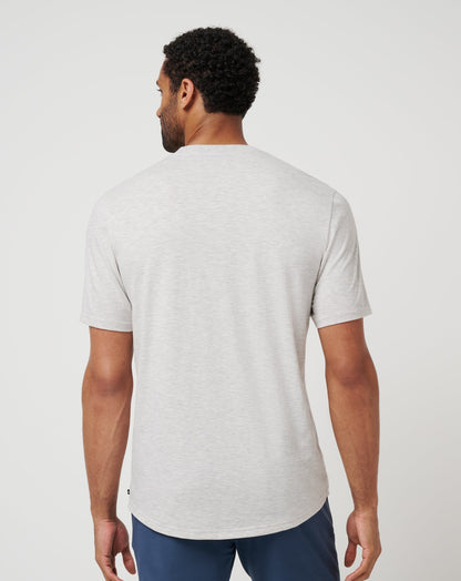 All Adrift Tee Heather Light Grey | Travis Mathew Hot Sale
