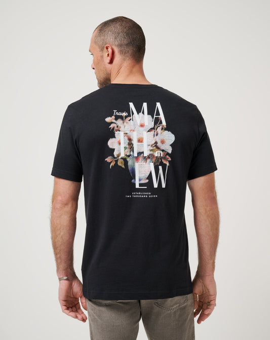 Art Scene Tee Black | Travis Mathew Exclusive