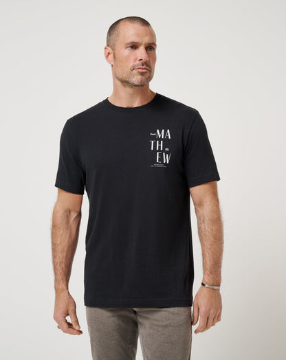 Art Scene Tee Black | Travis Mathew Exclusive