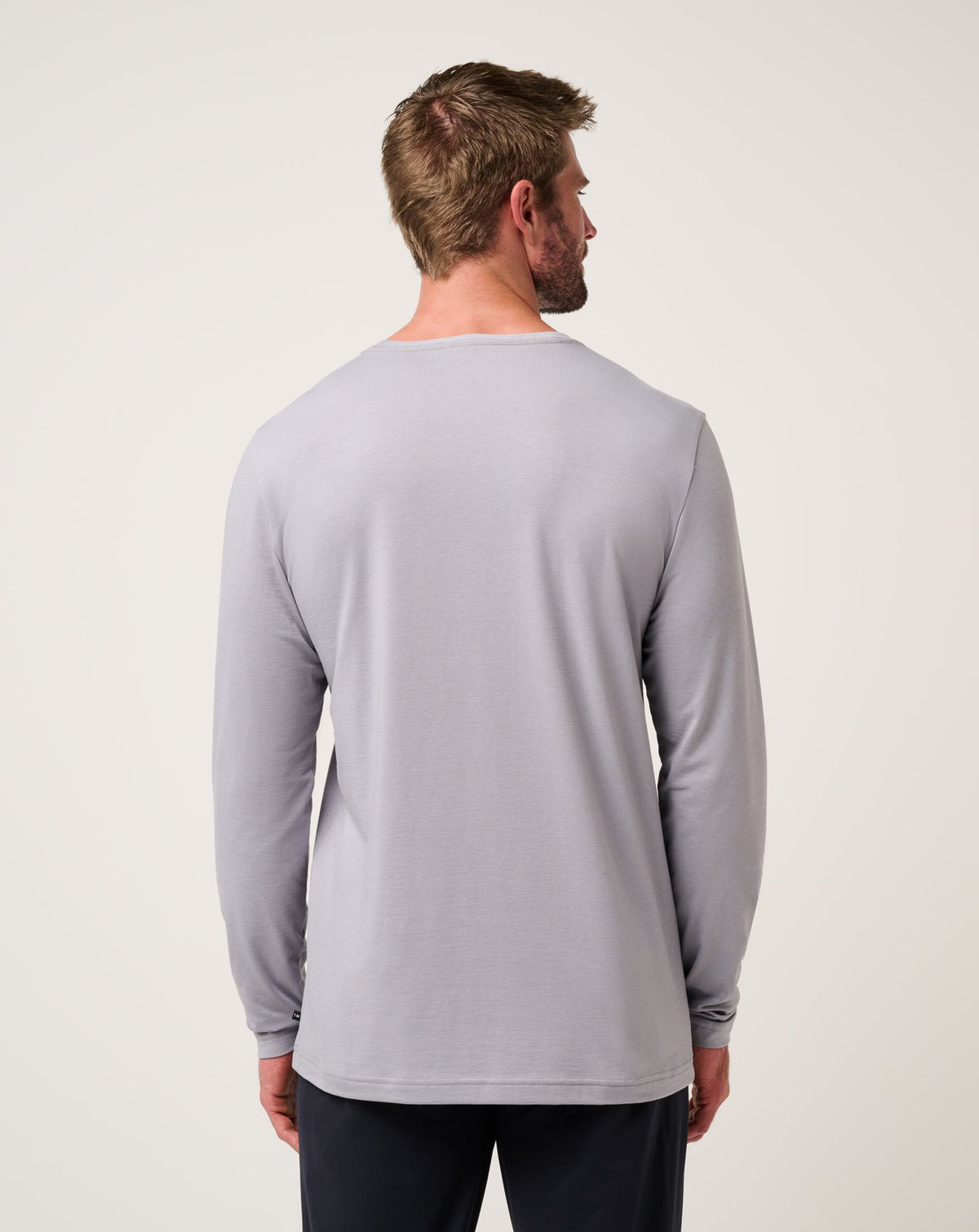 Performance Jersey Long Sleeve Tee Sleet | Travis Mathew Hot Sale