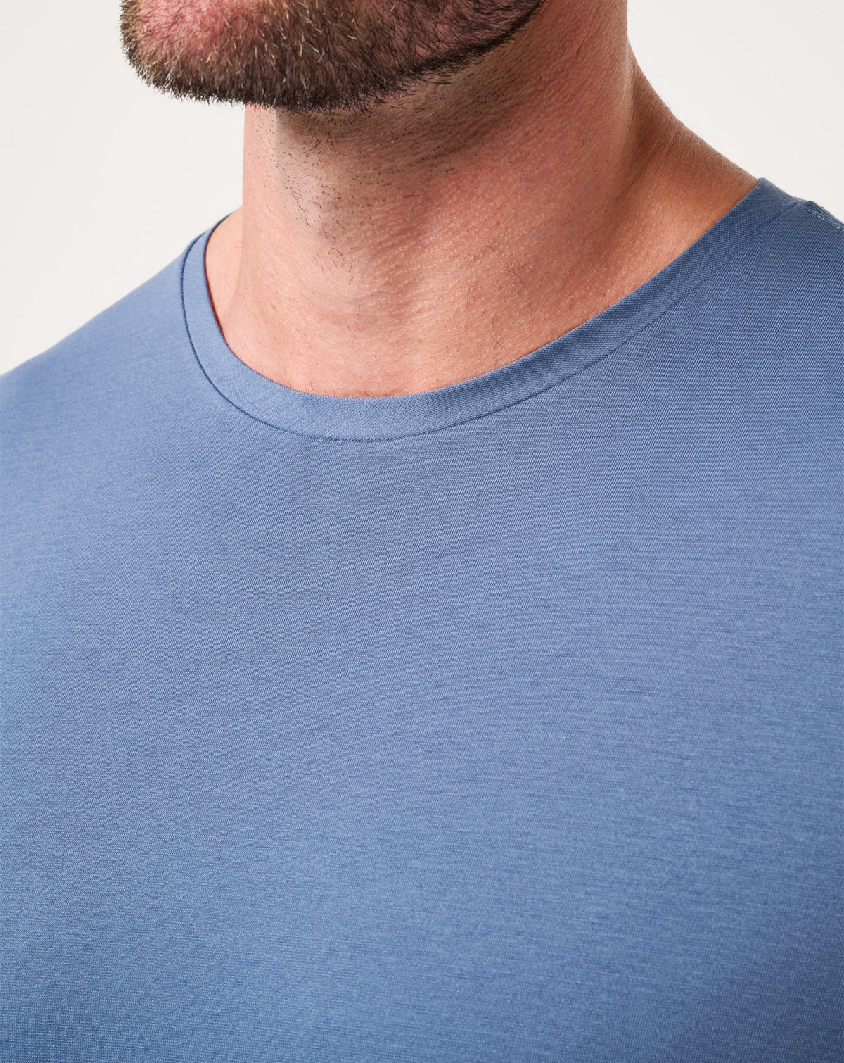 Performance Jersey Long Sleeve Tee Bering Sea | Travis Mathew Signature