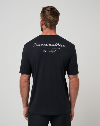 Shot Maker Tee Black | Travis Mathew Sale