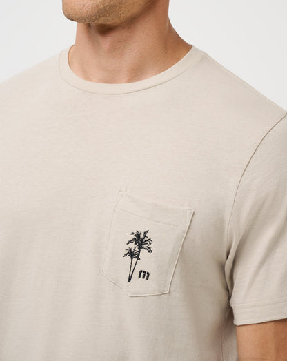 Vineyard Tour Tee Island Fossil | Travis Mathew Essential