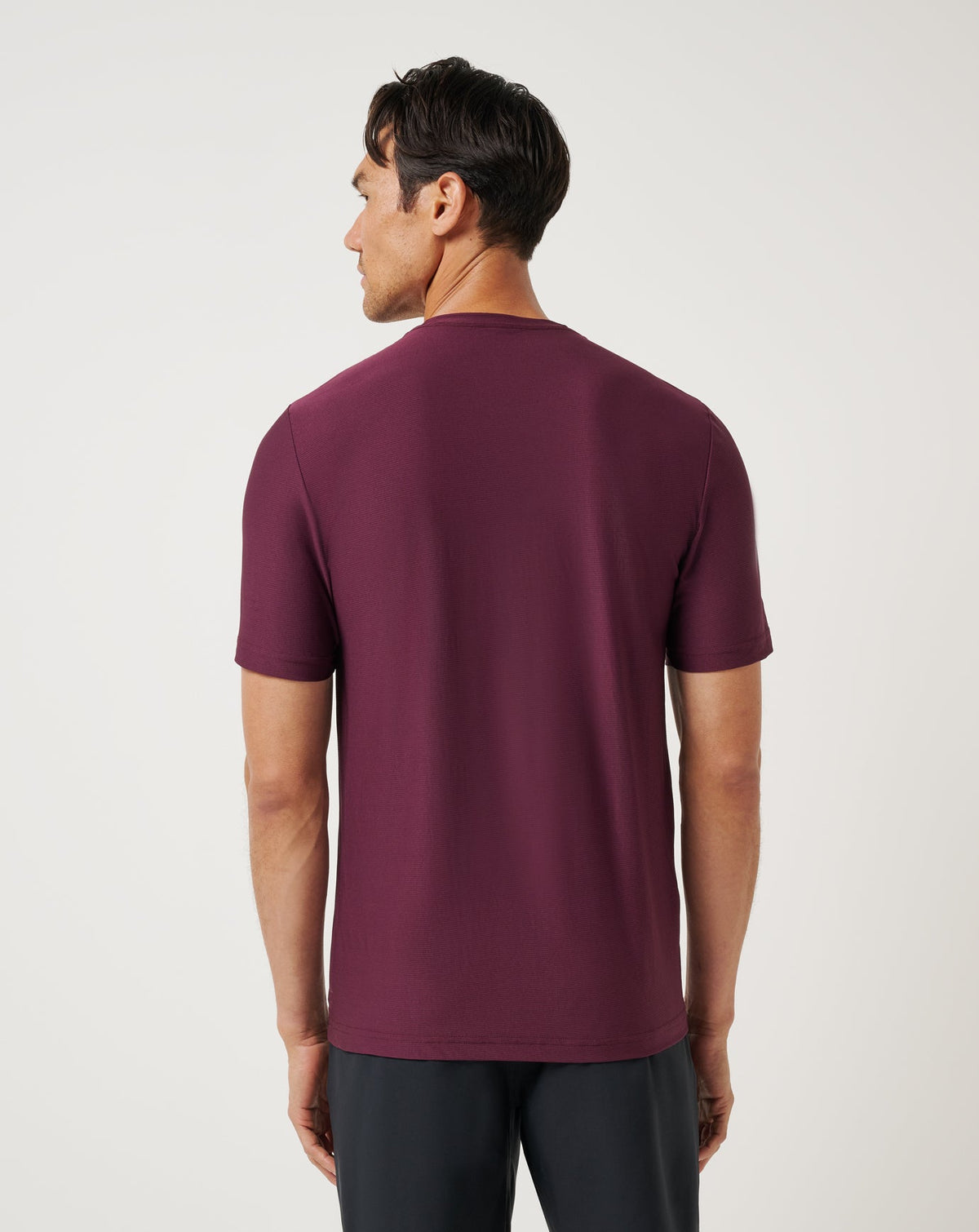 First Day Active Tee Mauve Wine | Travis Mathew Smart Buy