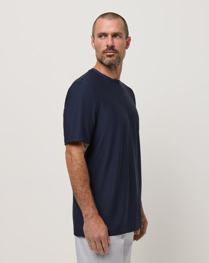 First Day Active Tee Total Eclipse | Travis Mathew Recommended