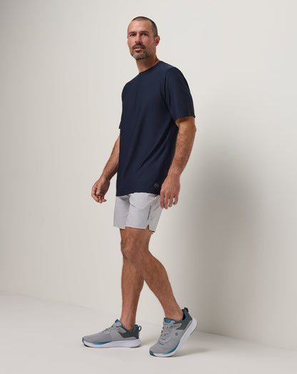 First Day Active Tee Total Eclipse | Travis Mathew Recommended
