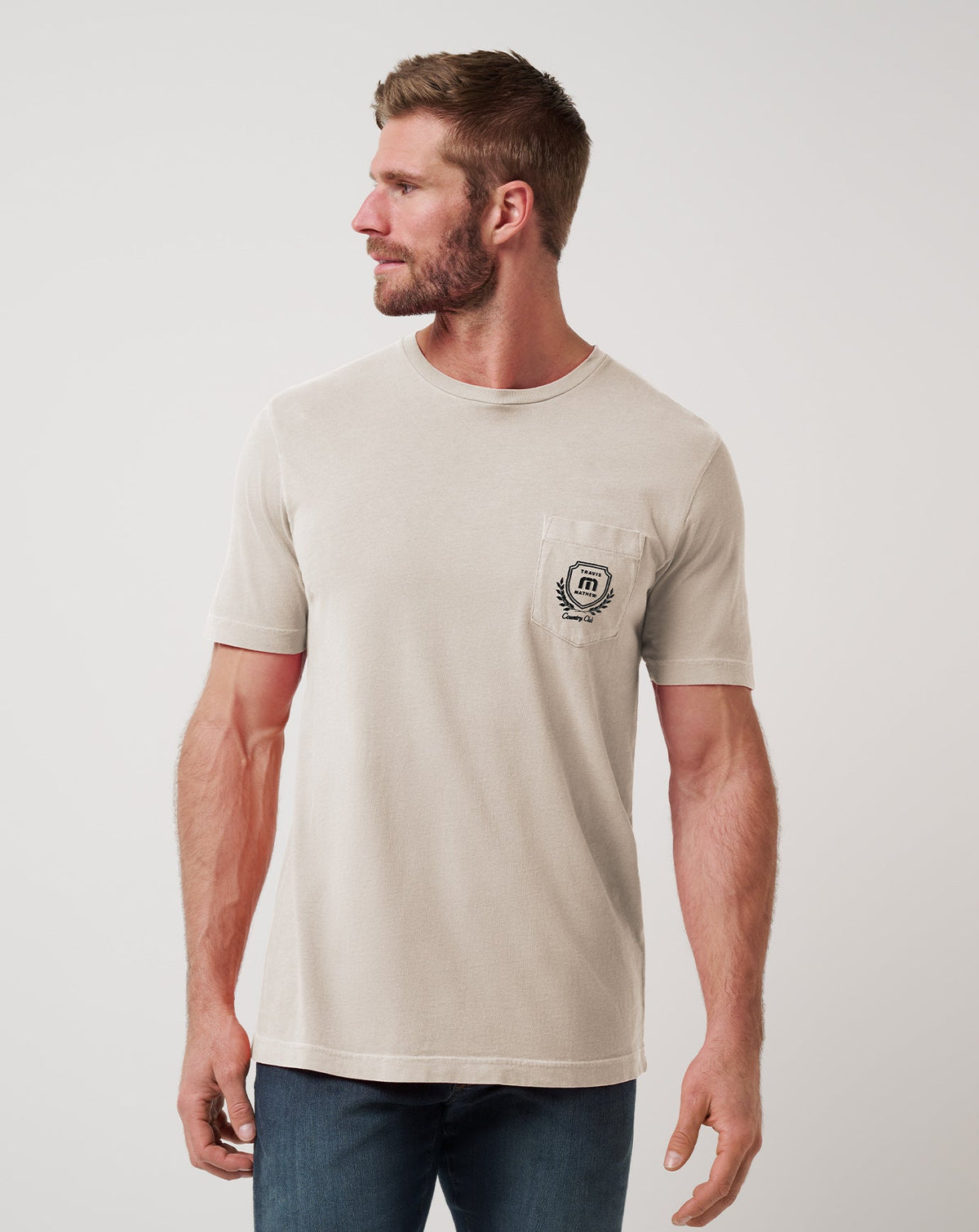 Local Favorite 2.0 Tee Italian Sand | Travis Mathew Classic