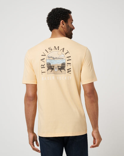 Empty Net Tee Apricot | Travis Mathew Great Value