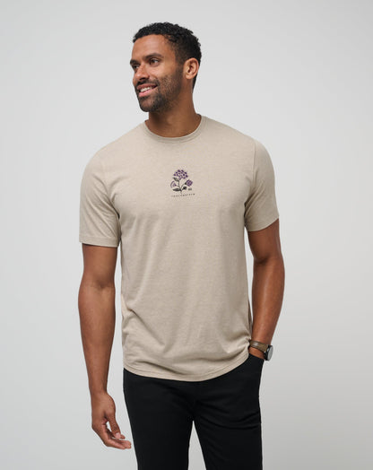 Fading Sunlight Tee Oxford Tan | Travis Mathew Special Offer