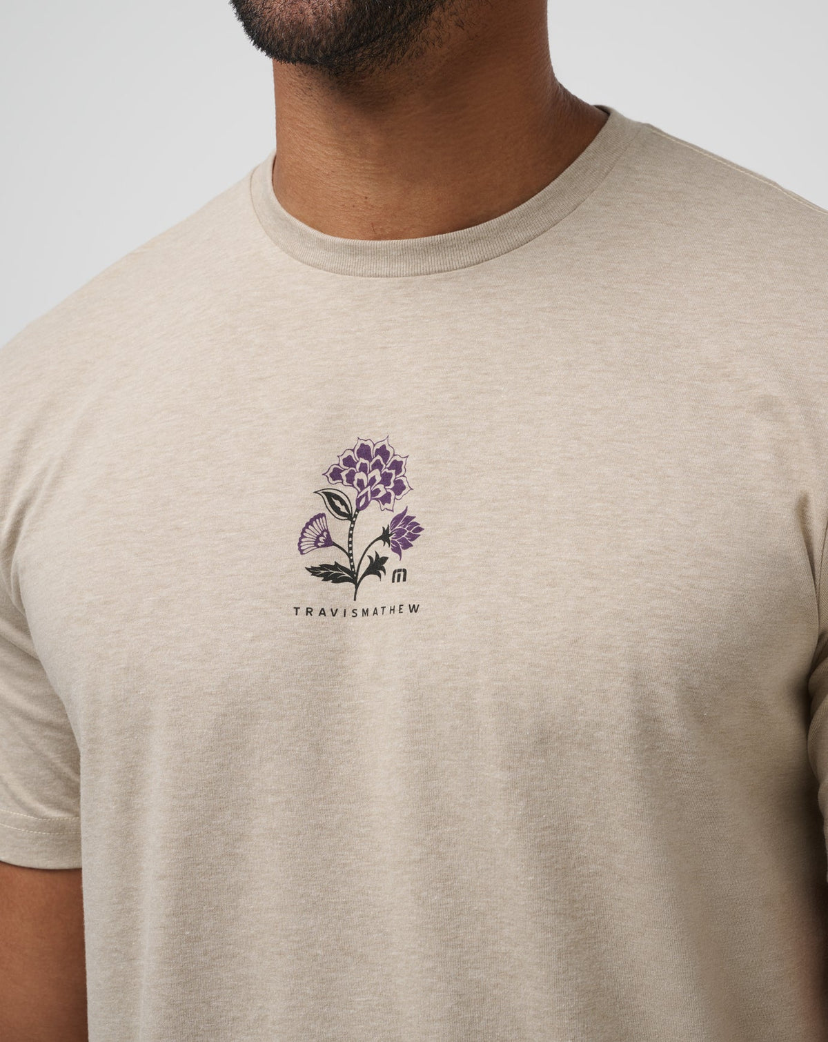 Fading Sunlight Tee Oxford Tan | Travis Mathew Special Offer
