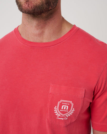 Local Favorite 2.0 Tee Red | Travis Mathew Featured