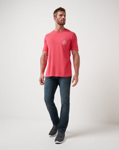 Local Favorite 2.0 Tee Red | Travis Mathew Featured