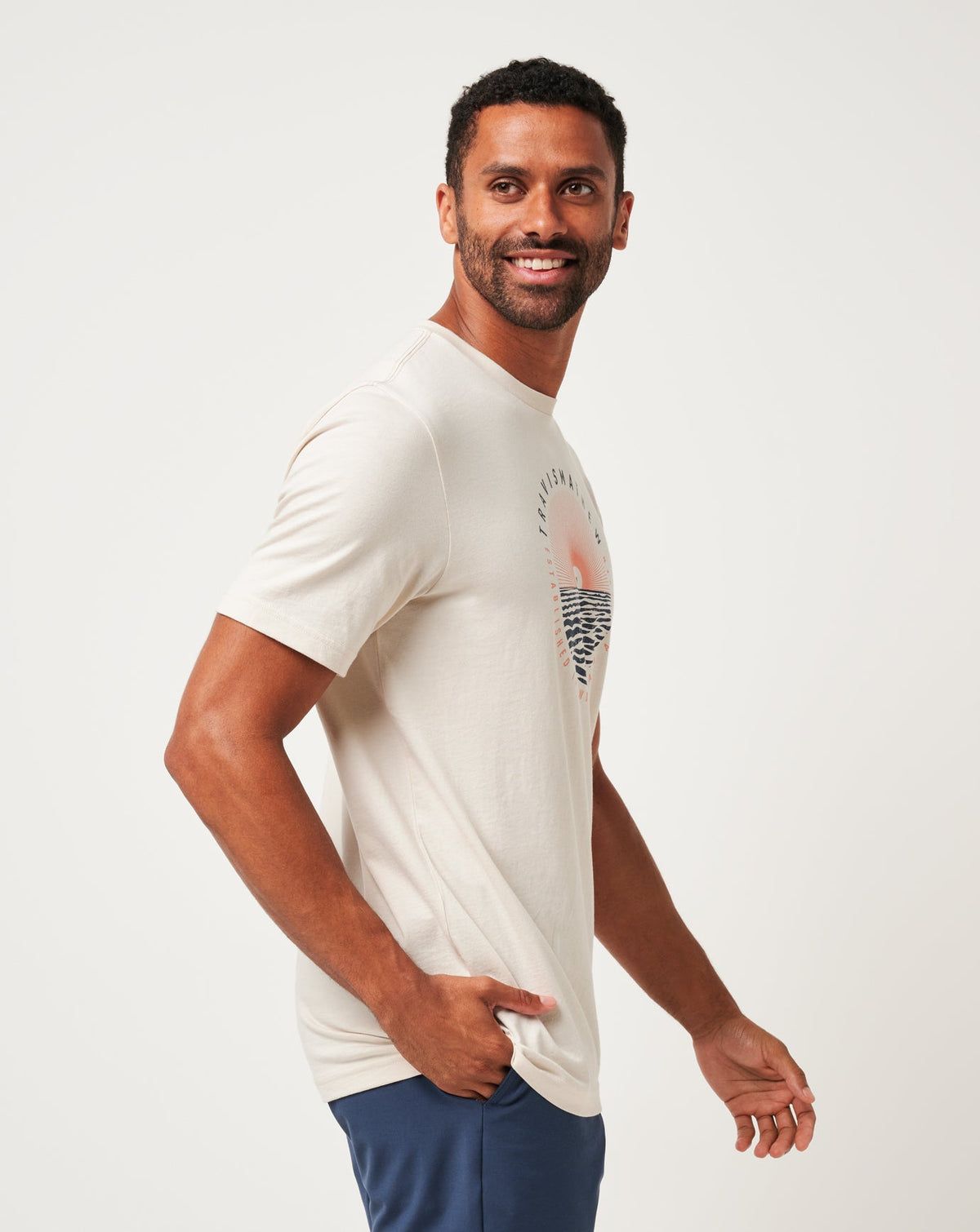 Beach Cities Tee Moonbeam | Travis Mathew Trusted
