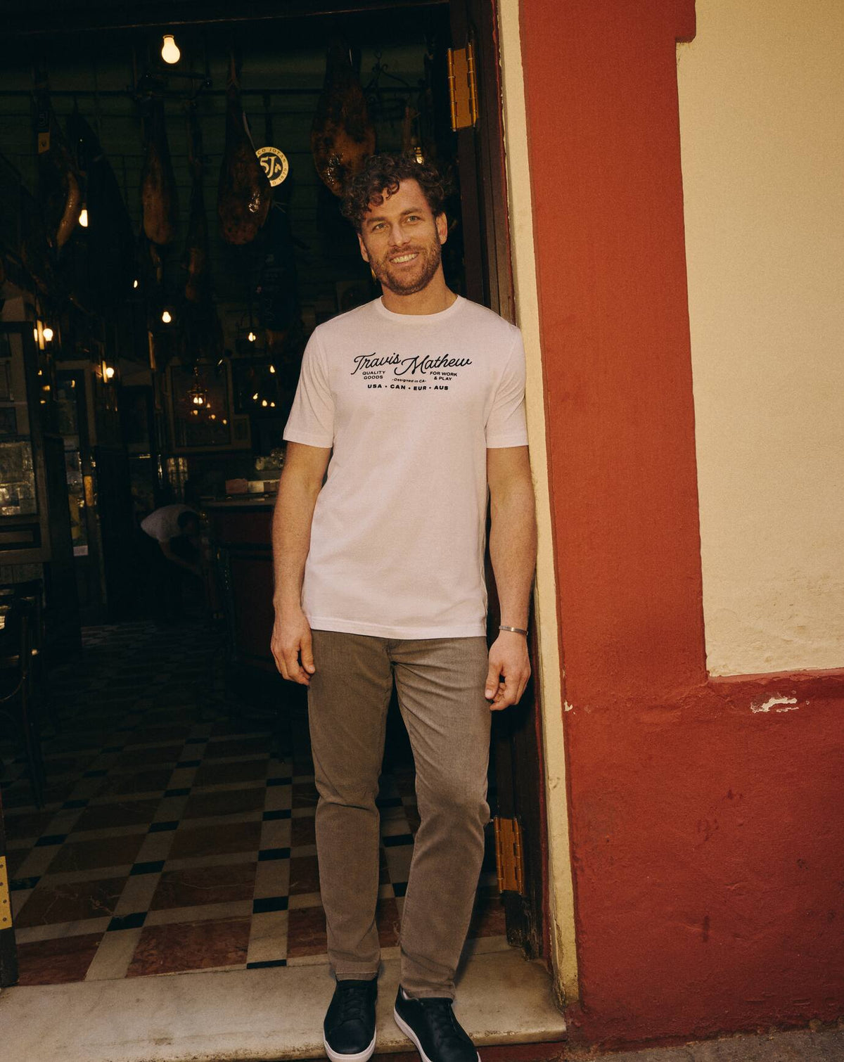 Perfect Plan Tee White | Travis Mathew Recommended