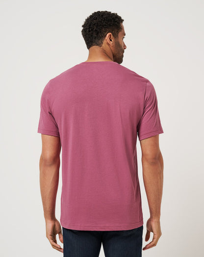 TM Beach Pocket Tee Damson | Travis Mathew Everyday