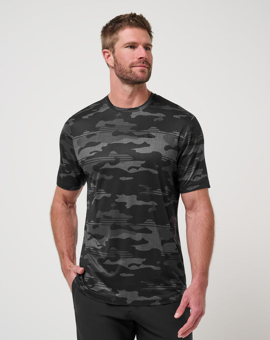 Season Stealth Tee Black | Travis Mathew Deals
