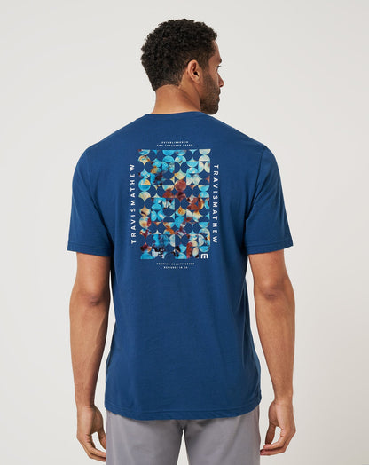 Return Ticket Tee Titan | Travis Mathew Classic