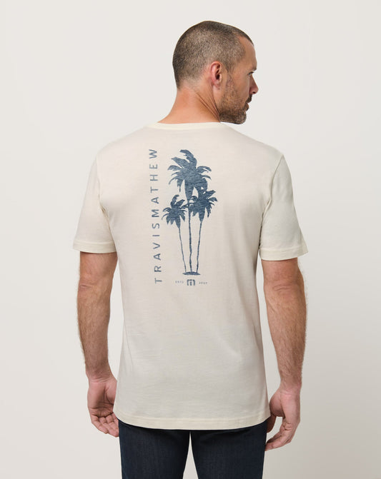 Salt Spray Tee Birch | Travis Mathew Customer Favorite