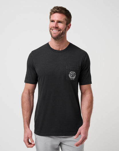 Face Off Tee Black | Travis Mathew Best Price
