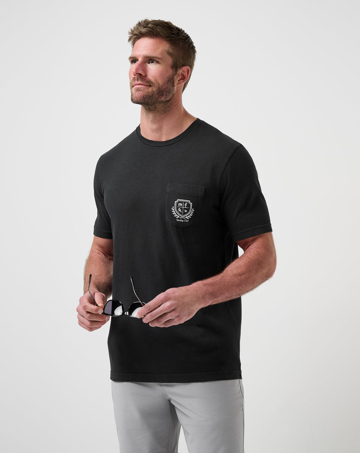 Face Off Tee Black | Travis Mathew Best Price