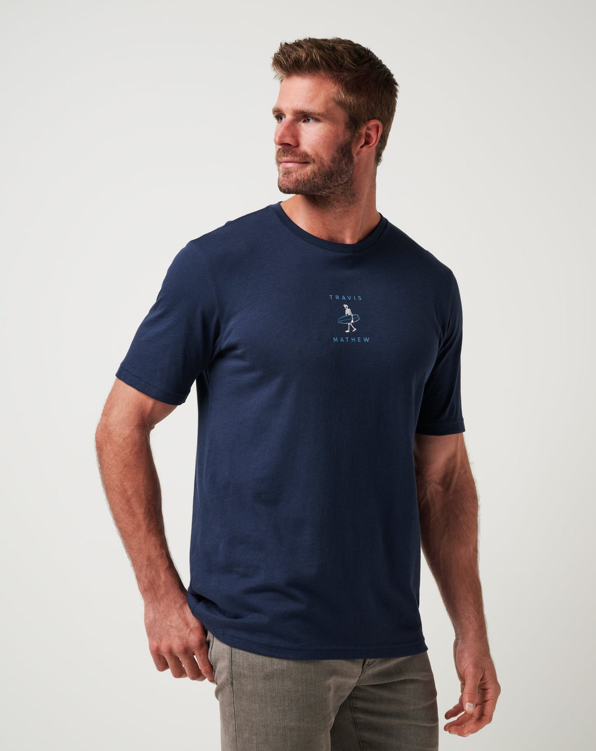 Triple Up Tee Total Eclipse | Travis Mathew Featured