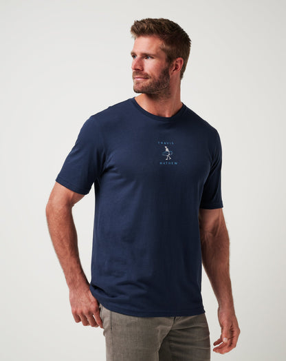 Triple Up Tee Total Eclipse | Travis Mathew Featured