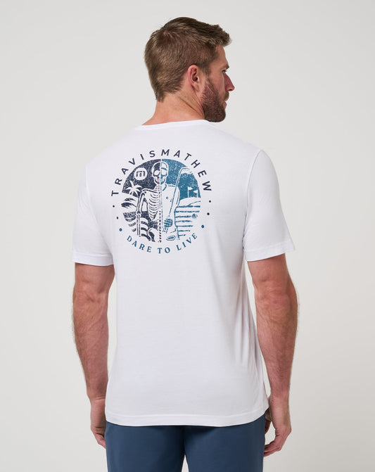 Switch Stance Tee White | Travis Mathew Great Value