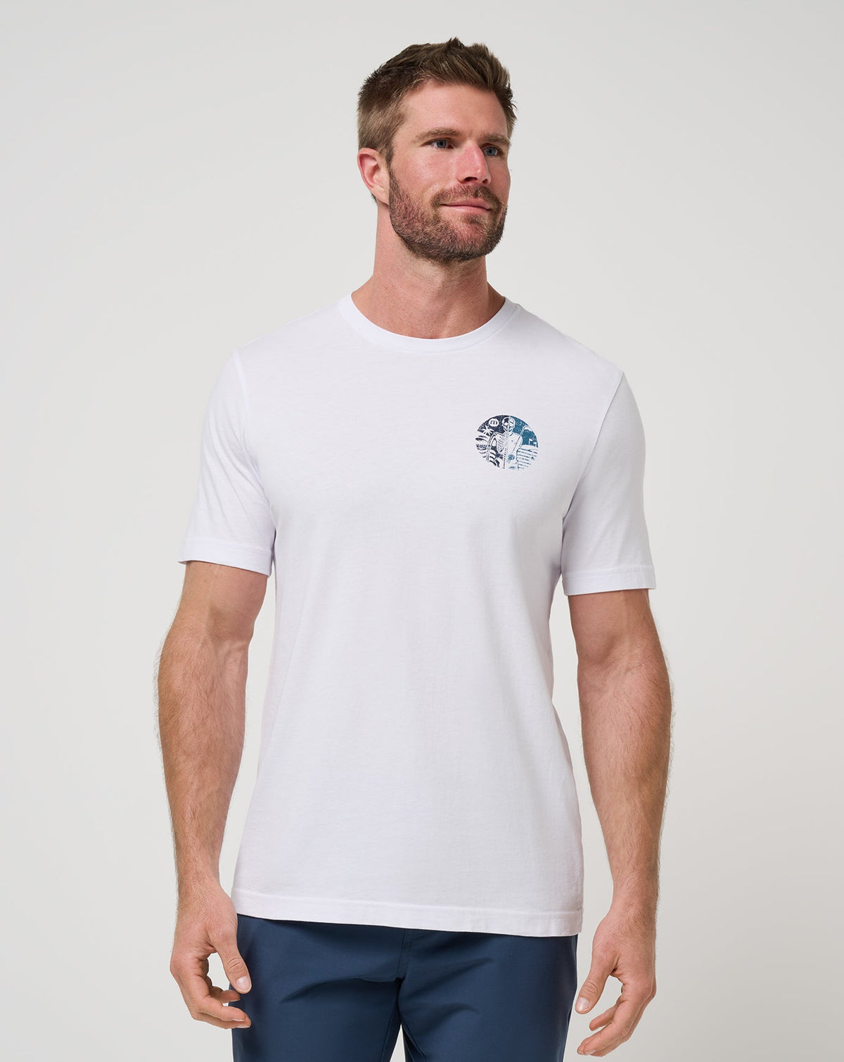 Switch Stance Tee White | Travis Mathew Great Value