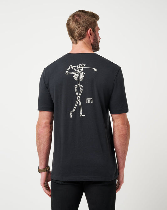 Course Rules Tee Black | Travis Mathew New