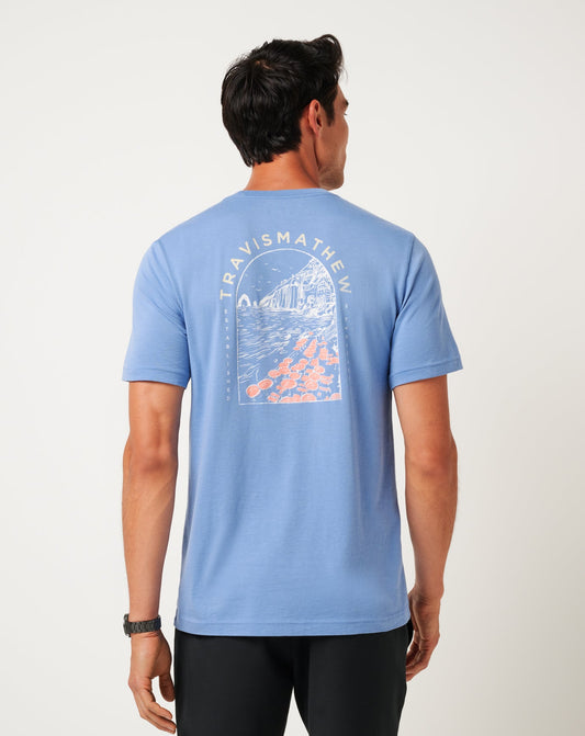 Reef Walk Tee Pacific Coast | Travis Mathew Top Pick