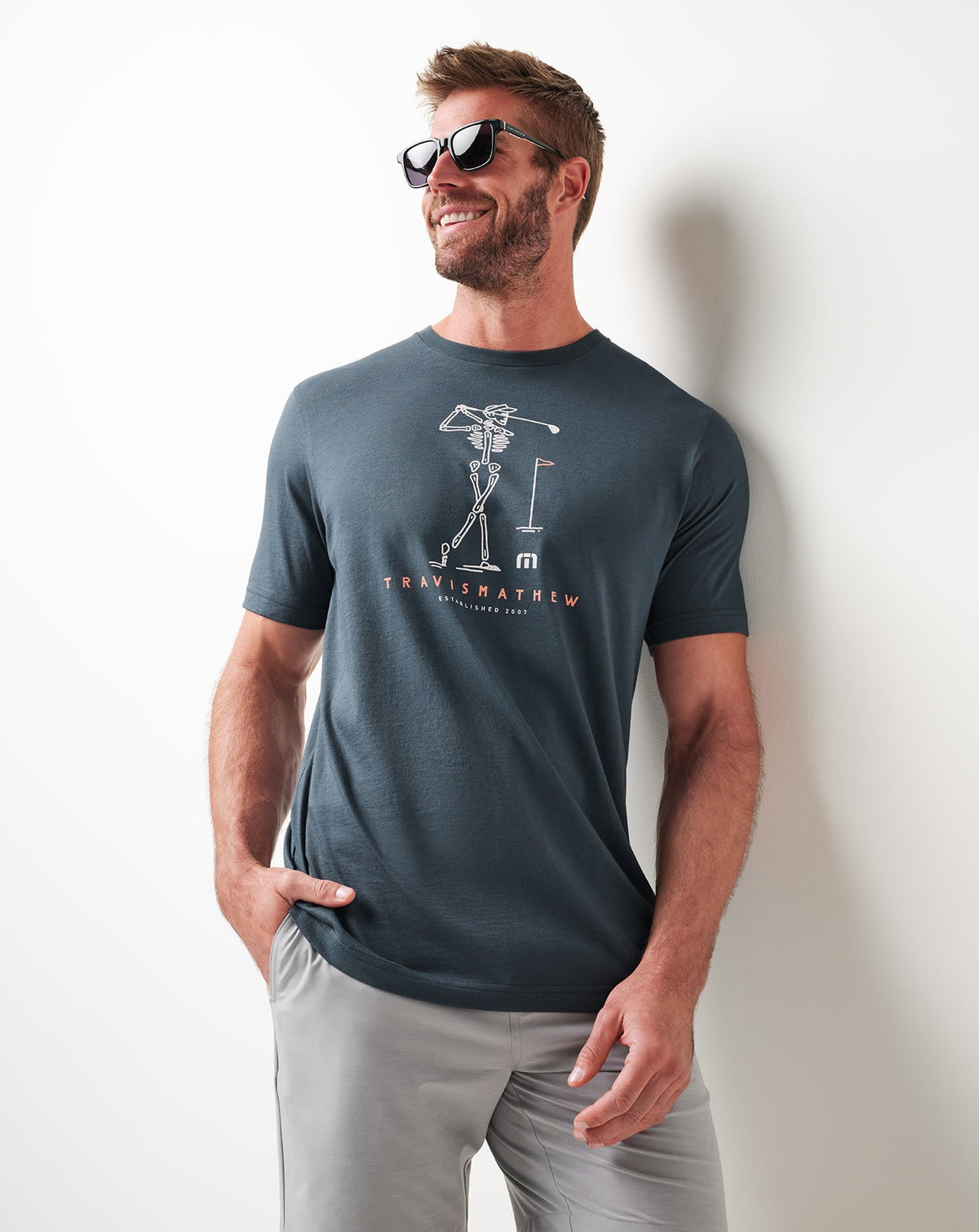 Lost Swing Tee Mood Indigo/Vintage Indigo | Travis Mathew Deals