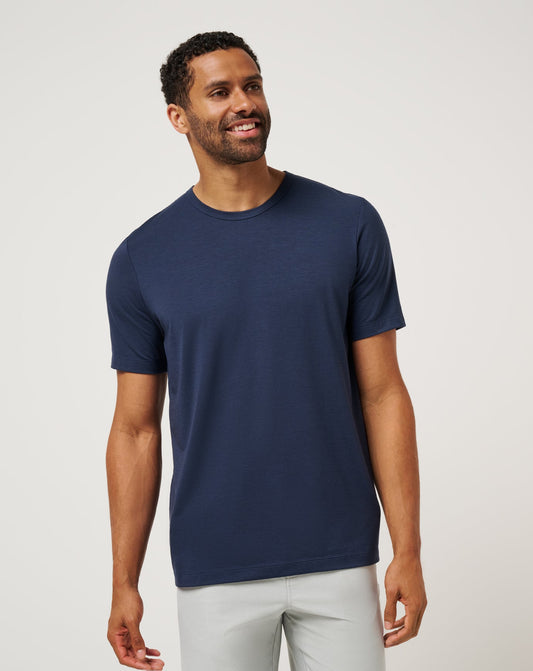 Long Holiday Tee Total Eclipse | Travis Mathew Exclusive