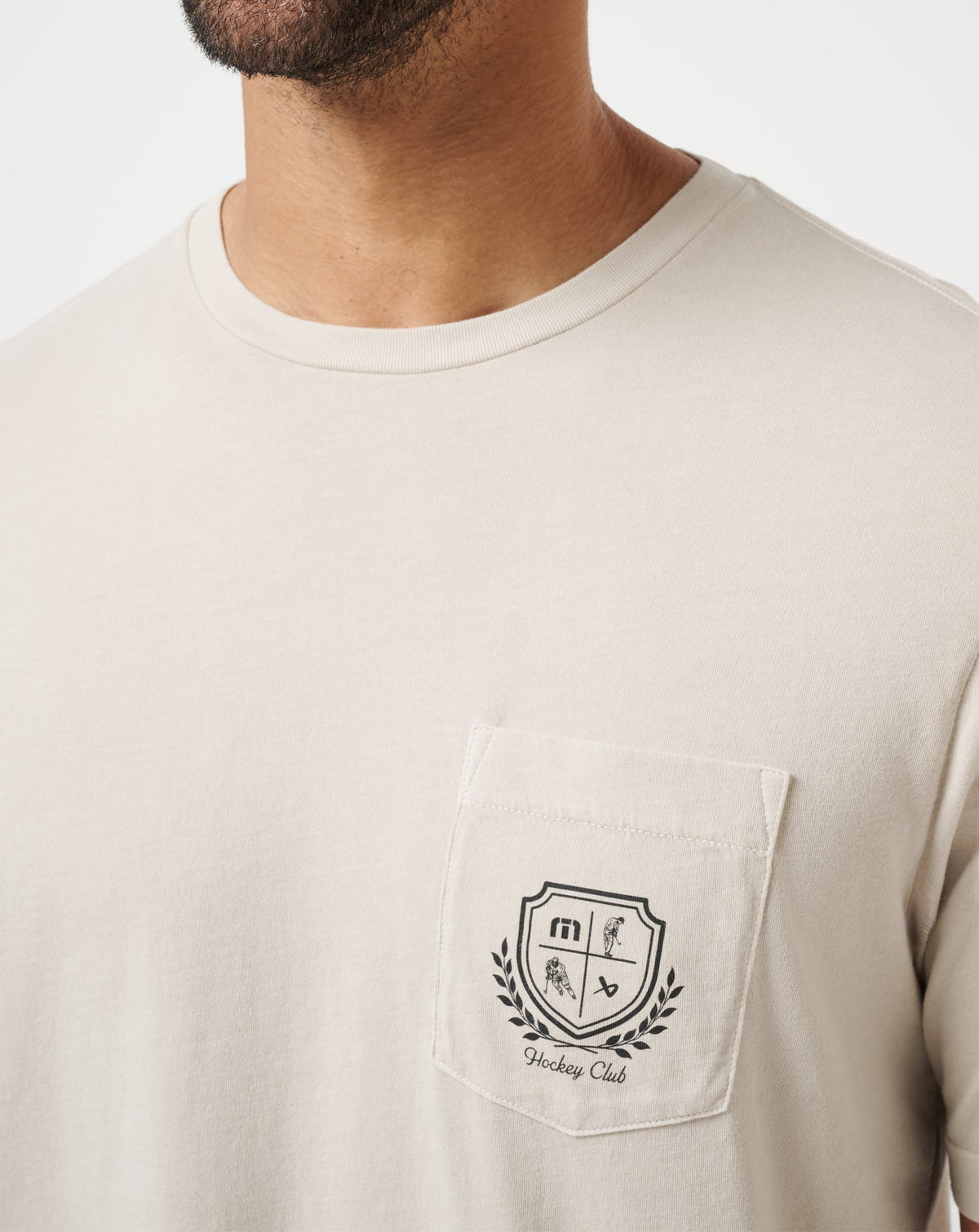 Face Off Tee Italian Sand | Travis Mathew Essential