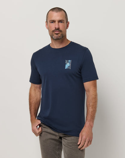 Best Trip Yet Tee Total Eclipse | Travis Mathew Smart Buy