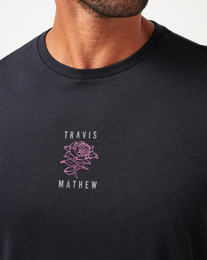 Passport Tee Black | Travis Mathew Trusted