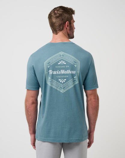 Maximum Stay Tee Captains Blue | Travis Mathew Sale
