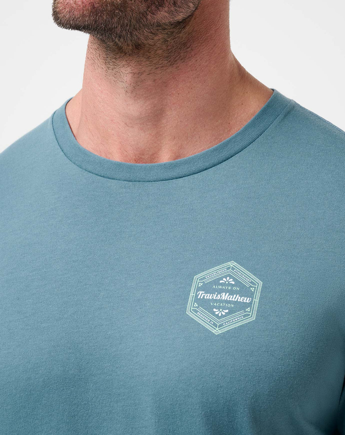 Maximum Stay Tee Captains Blue | Travis Mathew Sale