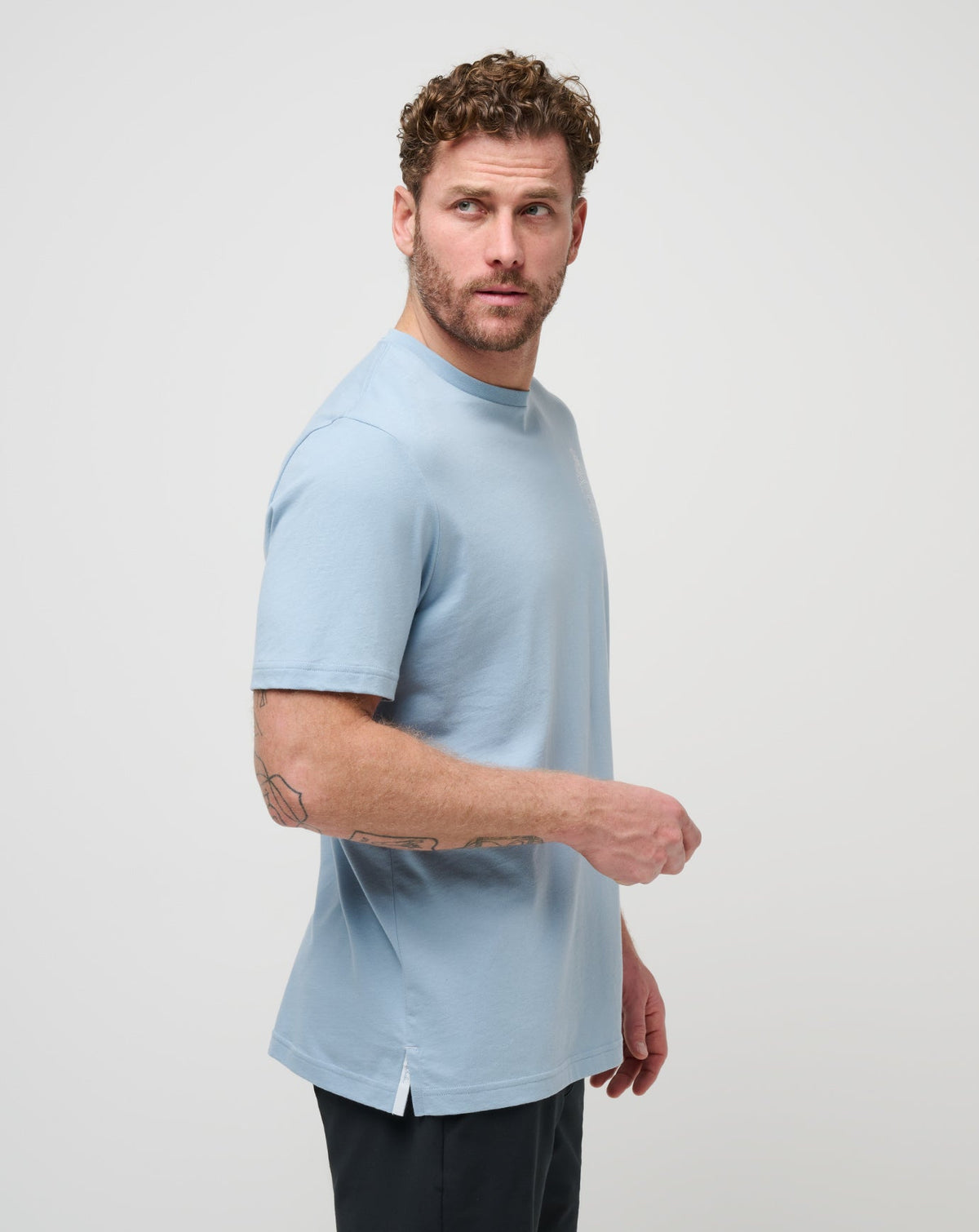 Name Association Tee Dusty Blue | Travis Mathew Popular