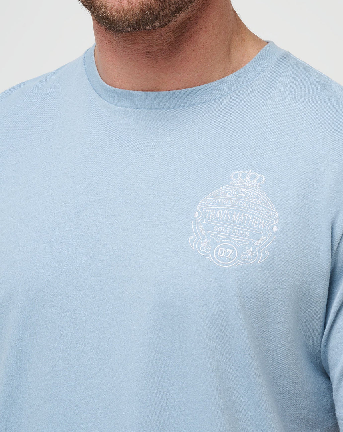 Name Association Tee Dusty Blue | Travis Mathew Popular