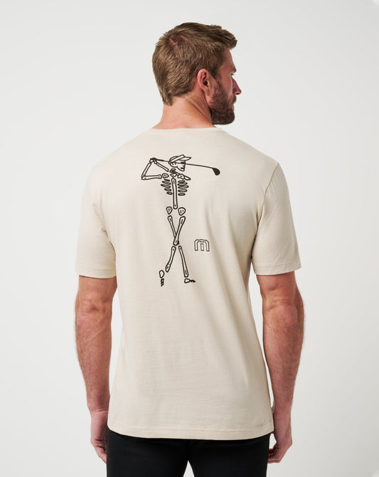 Course Rules Tee Italian Sand | Travis Mathew Featured