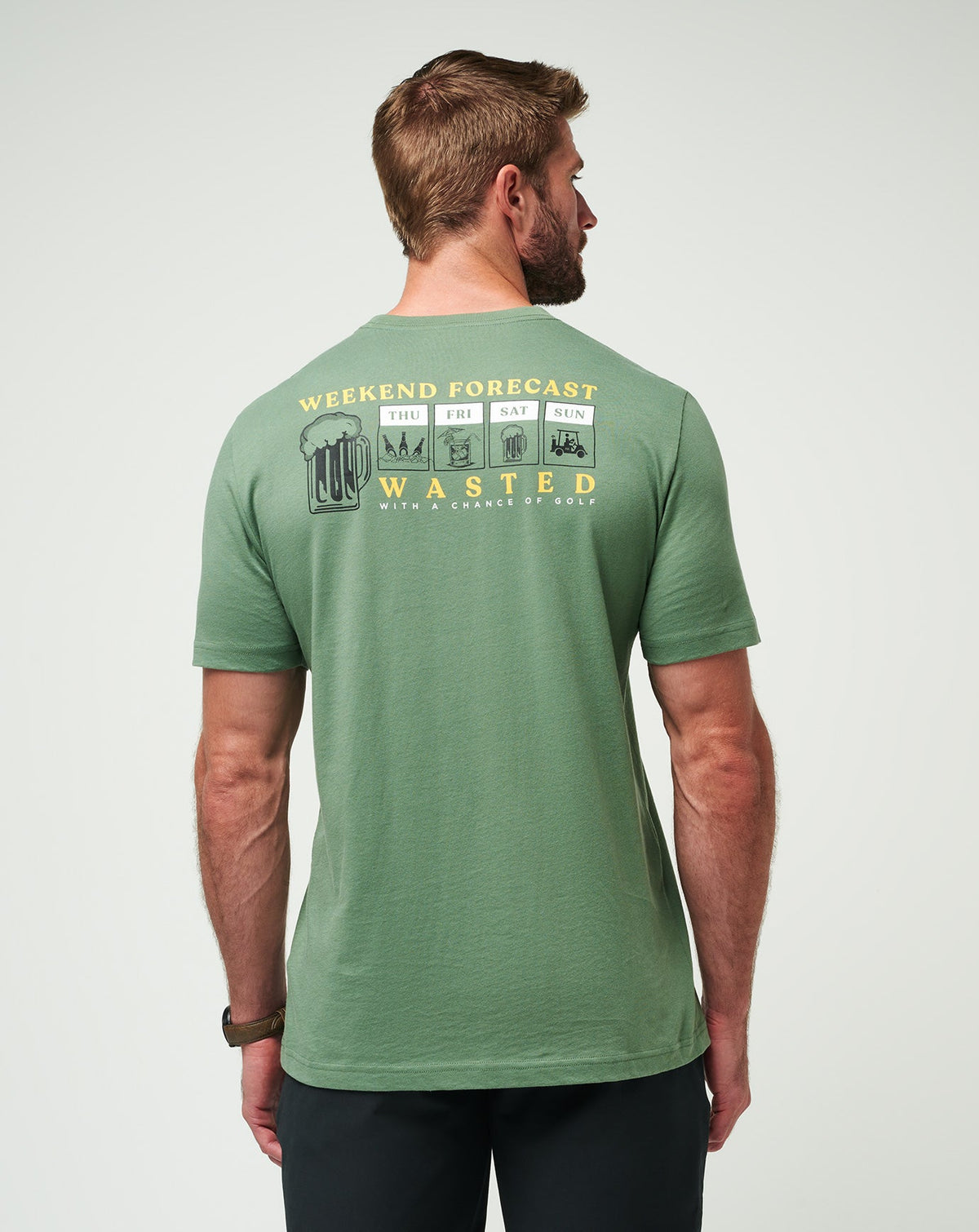 Beer Happy Tee Laurel | Travis Mathew Essential