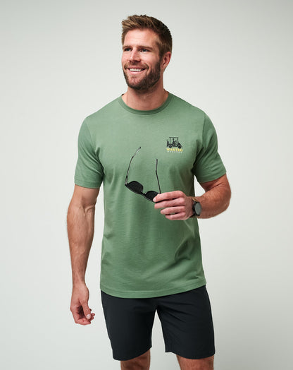 Beer Happy Tee Laurel | Travis Mathew Essential