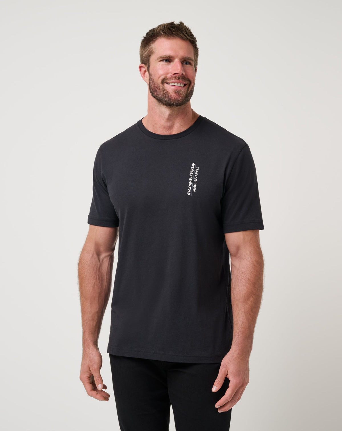 Shepherd Of Fire Tee Black | Travis Mathew Quality
