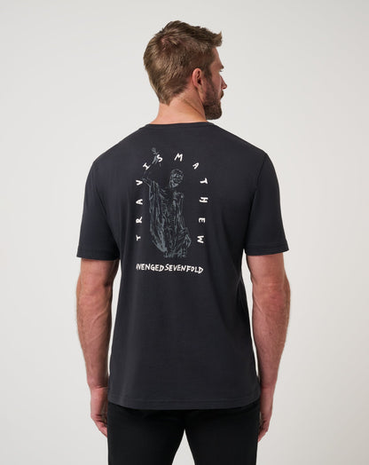 Shepherd Of Fire Tee Black | Travis Mathew Quality