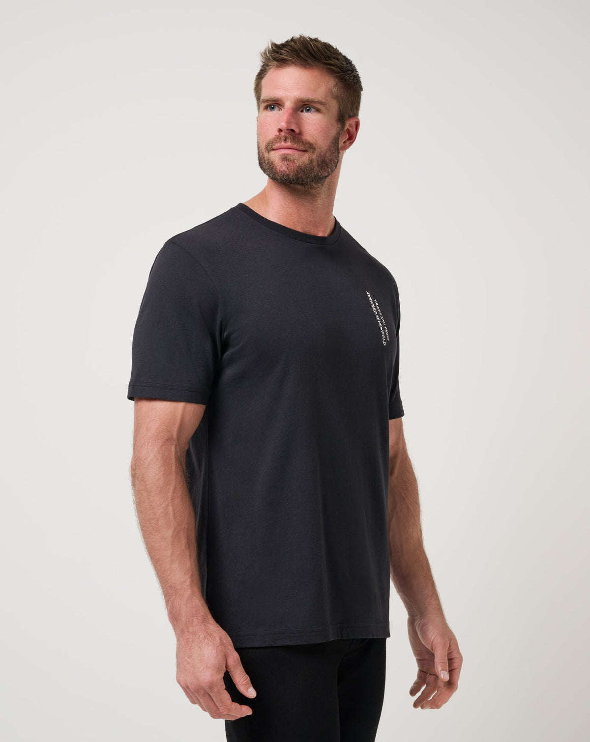 Shepherd Of Fire Tee Black | Travis Mathew Quality